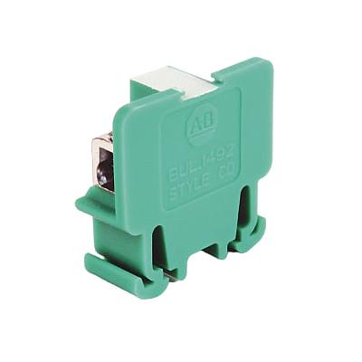 TERM BLCK Rail MTD 1P 100A WHT