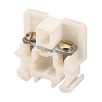 Rail Mtd 1P 100A 600V WHT TERM BLCK