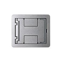 Tapa de aluminio colado lisa - color latón