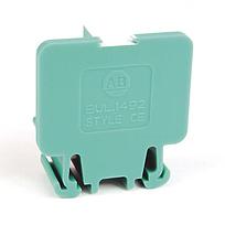 TERM BLCK Rail MTD 1P 10A WHT Knife SW