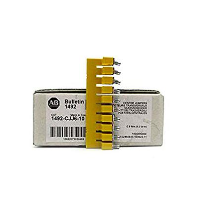 ROCKWELL AUTOMATION Puente de bloque de terminales, 10P, Gris, Tipo Tornillo Central, 1492-J4, J4M - 1492CJJ610