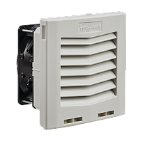 HOFFMAN Ventilador con filtro de montaje lateral HF05, 35 CFM, Gris claro - HF0516414