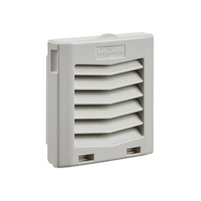 HOFFMAN Rejillas de escape para ventiladores con filtro HG, IP54, Gris claro - HG0400404