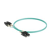 Jumper de Fibra Óptica Multimodo 50/125 OM4, SC-SC Duplex, OFNR