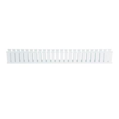 Slotted Duct, PVC,1.5X3X6',WHT
