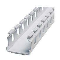 Slotted Duct, PVC, 1X1X6',WHT