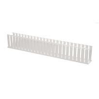 Slotted Duct, PVC,2X4X6',WHT