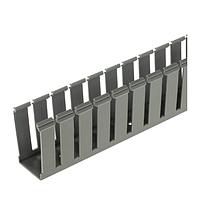 Slotted Duct, PVC,2X5X6',LGRY