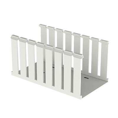 Slotted Duct, PVC,4X4X6',WHT