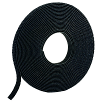 PANDUIT Rollo Sujetacables de gancho y bucle, Estándar, Negro - HLS75R0