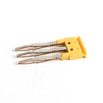 IEC Center Jumper, 2 PL 4mm, Plug-In