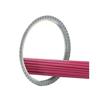 Grommet Edging, Slot 100', Poly, Black