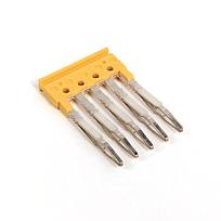 IEC Center Jumper, 5 PL 4mm, Plug-In