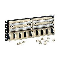 Two 96 Pair Pre-Mounted Cat 6 Punchdown
