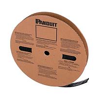 PANDUIT Tubo termorretráctil de pared delgada, 25,4 mm de diámetro, 1 Rollo, Negro - HSTT100C