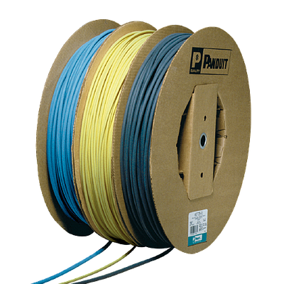 PANDUIT Rollo Termocontraíble, Pared delgada, 3.2mm de diámetro, Negro - HSTT12C