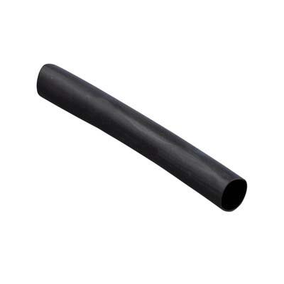 PANDUIT Termorretráctil de pared delgada, 6,4 mm de diámetro, Carrete, Negro - HSTT25C