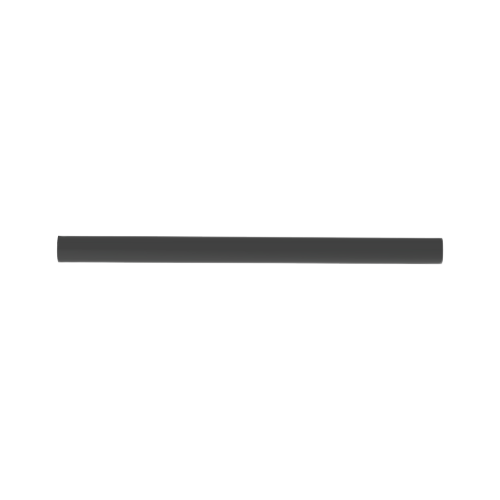 PANDUIT Tubo termorretráctil de pared delgada, Poliolefina reticulada ignifuga, Negro, 1 rollo - HSTT50C
