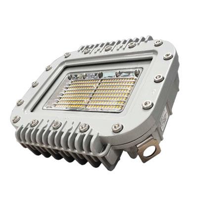 SafeSite Area Light - Gen II, 360o Circular , 4100 lumens, 38 Watts, 100-277V AC, Cool White, Clear Tempered Glass lens,  [CID1, CIID1]