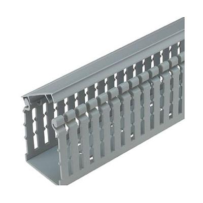 Conducto de cableado base Panduct, 2&quot; x 4&quot; x 6', gris claro - HN3X4LG6