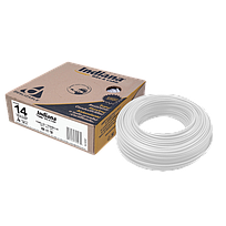 INDIANA Cable THW-LS, Calibre14, 100 Mts, Blanco - INDTHW14BC