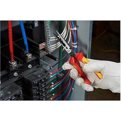 Pinzas de punta larga aisladas para corte de 200 mm, 8 pulgadas, 1000 V