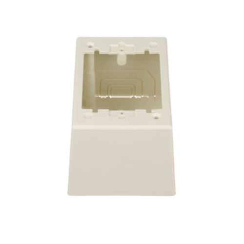 PANDUIT Caja de conexiones de potencia nominal, ABS, Blanco - JBP1DIW
