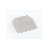 Tapa terminal para clemas 1.5x37x35MM, gris, Rockwell Automation