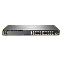Switch Gigabit Ethernet 2930F Hpe Aruba, 24 puertos, Nivel 3, Gris - JL261A