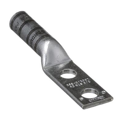 Copper Compression Lug, 2 Hole, 2/0 AWG,