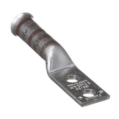 Copper Compression Lug, 2 Hole, #2 AWG,