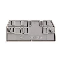 IEC End Barrier, 2 x 28.9 x 63mm