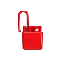 Brady Cerrojo De Bloqueo Rojo 4.77 In H X 2.5 In W X 1 In D