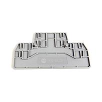 IEC End Barrier, 2 x 41.9 x 75mm