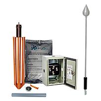 Kit de Pararrayos con Punta, Diámetro de Protección de 160 Metros - KDA01