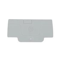 1492 TERMINAL BLOCK ACCESSORIES END BARRIER , GREY (STANDARD), QTY. 50