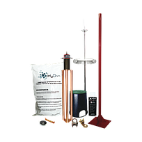 Kit completo de pararrayos, Tipo Dipolo Corona - KITMASTERDIPOLO