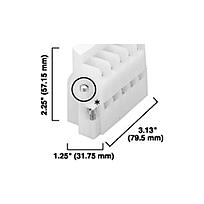 PNL MTD 5P 25A 600V Pull-Apart TERM Blk