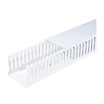 Slotted Metric Duct, PVC,100mm x 100mm x