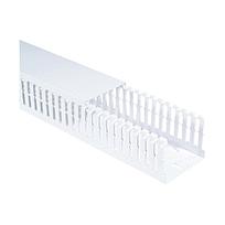 Slotted Metric Duct, PVC,75mm x 100mm x