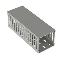 Slotted Metric Duct,PVC,75mm x 75mm x 2M
