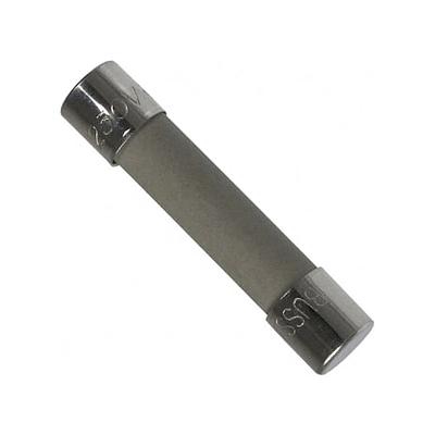 Fusible Miniatura 1/4" X 1-1/4" Tubo de Ceramica Accion Lenta 250Vca