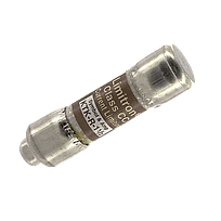 BUSSMANN Fusible pequeño KTK-R, 1.5A, 600V, Acción rápida - KTK-R-1-1-2