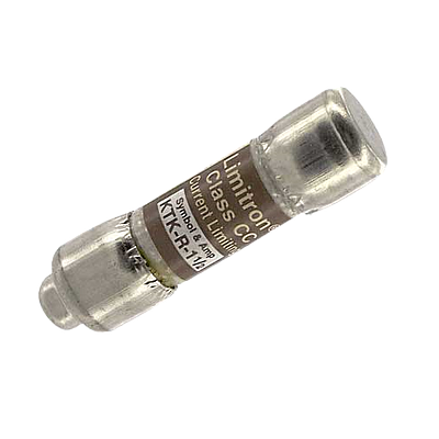 BUSSMANN Fusible pequeño KTK-R, 1.5A, 600V, Acción rápida - KTK-R-1-1-2
