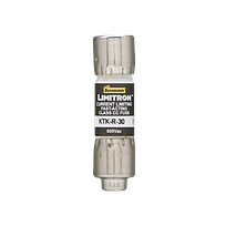 BUSSMANN Fusible Clase CC, 30A, 600V, Acción Rápida - KTK-R-30