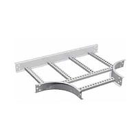 &quot;T&quot; horiz. de 24&quot; A x 24&quot; A x 8&quot; R. Fondo sólido perforado