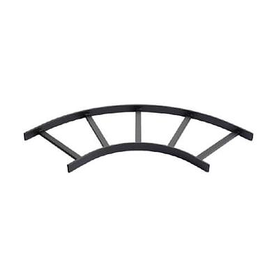 HOFFMAN Sección de E-Bend horizontal, 90 grados, Acero, Negro - L90HB12BLK