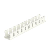 Slotted Duct, Halogen Free,1X1X6',White