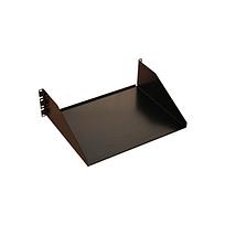 LACES Charola de Monitor 3UR, Soporta 40 Kgs, Acero, Negro - LACHMO