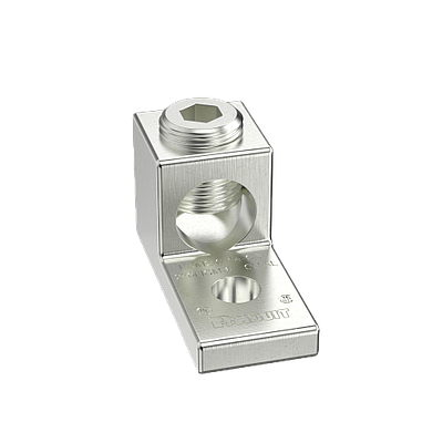 PANDUIT Conector mecánico de aluminio estañado, Un orificio - LAMA2/014QY